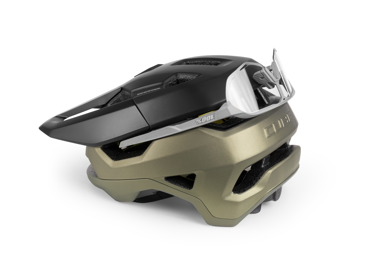 CUBE Helm TROOPER TM reed green