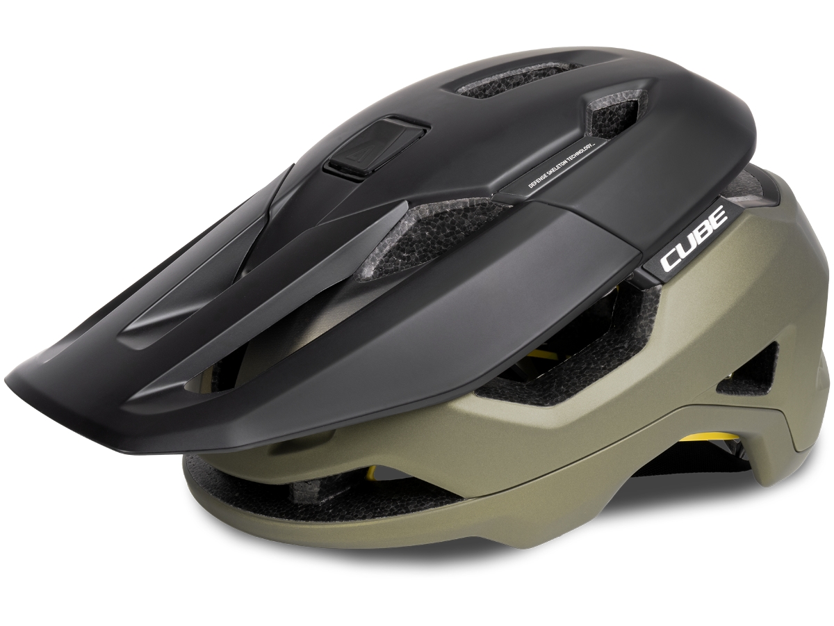 CUBE Helm TROOPER TM reed green bei Fahrrad Hoblik, Fahrrad-Spezialist aus Brand-Erbisdorf seit 1988, online kaufen