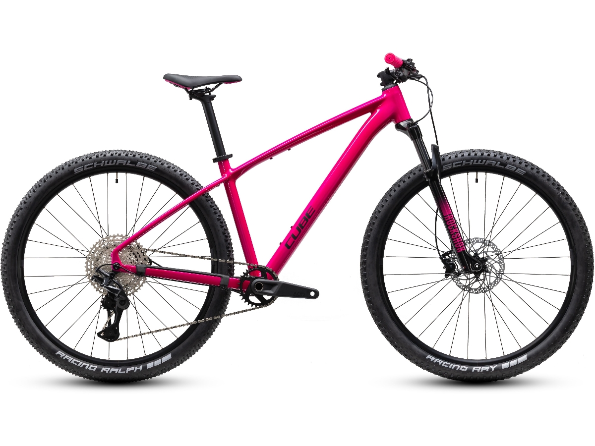 Cube Reaction Pro fuchsia´n´black 2027 bei Fahrrad Hoblik, Fahrrad-Spezialist aus Brand-Erbisdorf seit 1988, online kaufen