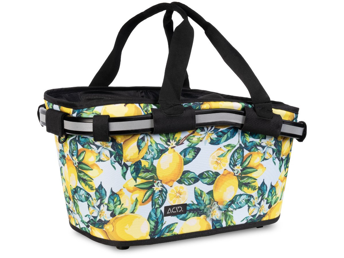 ACID Gepäckträgerkorb CITY 20 RILink yellow bei Fahrrad Hoblik, Fahrrad-Spezialist aus Brand-Erbisdorf seit 1988, online kaufen