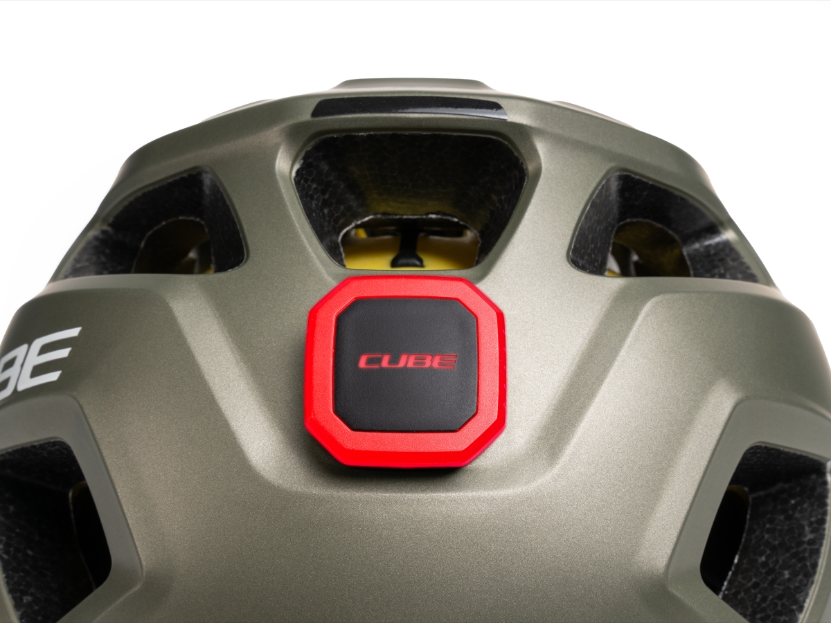 CUBE Helm LINOK TM reed green