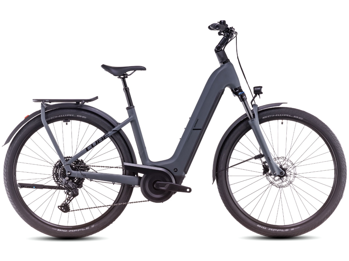 Cube Kathmandu Hybrid ONE 800 Easy Entry shadowgrey´n´black 2025 bei Fahrrad Hoblik, Fahrrad-Spezialist aus Brand-Erbisdorf seit 1988, online kaufen