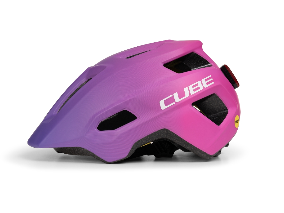 CUBE Helm LINOK fucsia