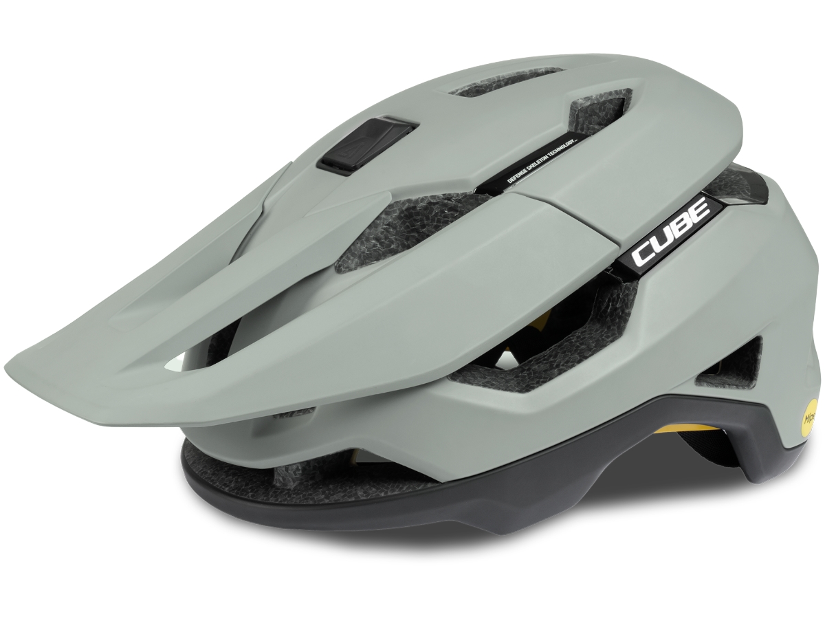 CUBE Helm TROOPER grey bei Fahrrad Hoblik, Fahrrad-Spezialist aus Brand-Erbisdorf seit 1988, online kaufen