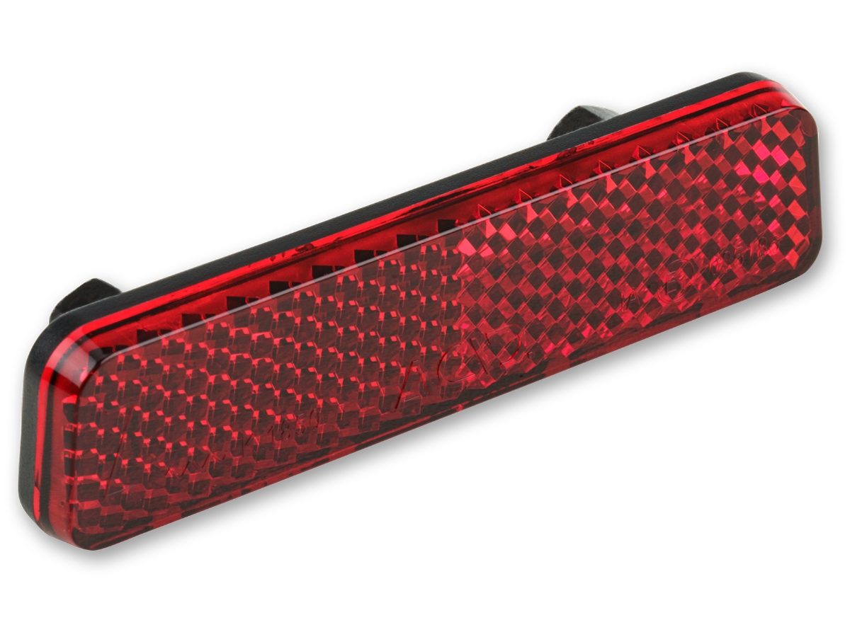 Acid Gepäckträgerreflektor Slim Standard red bei Fahrrad Hoblik, Fahrrad-Spezialist aus Brand-Erbisdorf seit 1988, online kaufen Acid Gepäckträgerreflektor Slim Standard red bei Fahrrad Hoblik, Fahrrad-Spezialist aus Brand-Erbisdorf seit 1988, online kaufen
