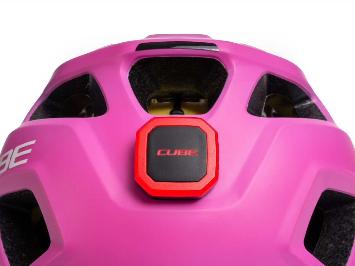CUBE Helm LINOK fucsia