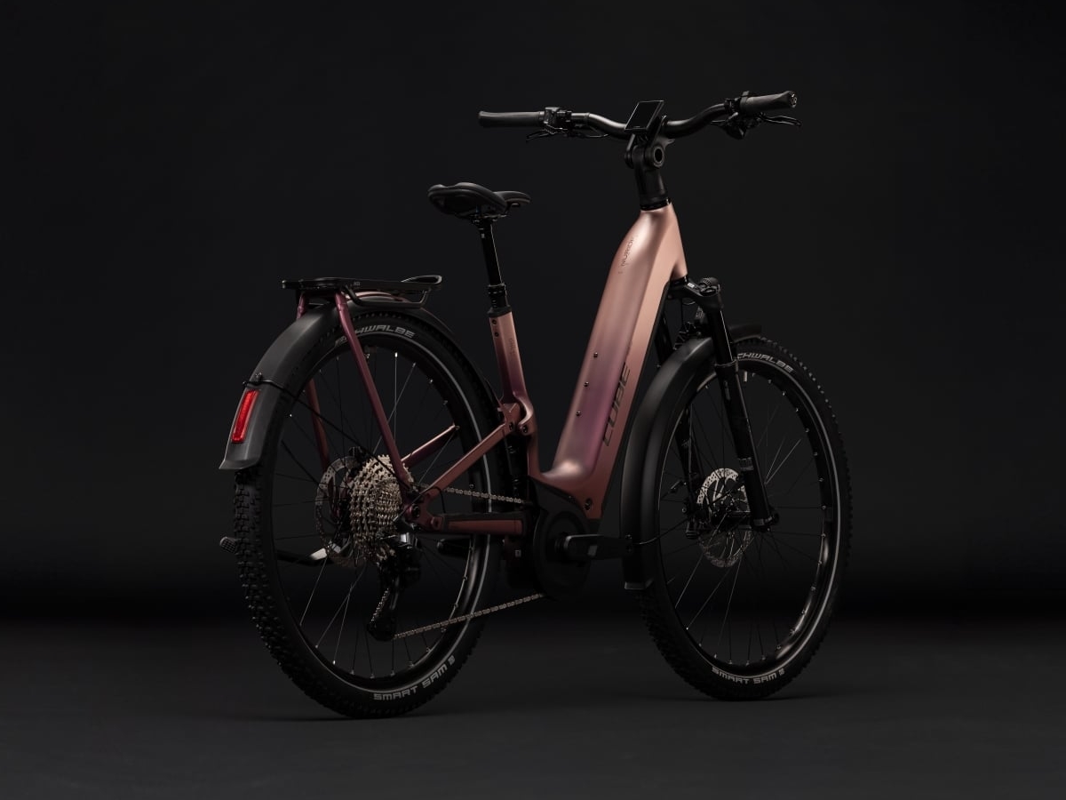 Cube Nuride Hybrid ONE11 HPC SLX 800 Easy Entry mauve´n´black 2027