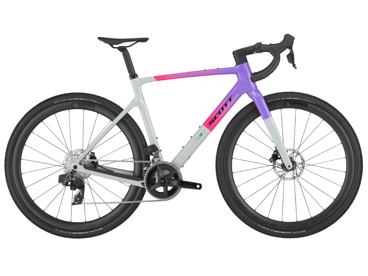 Scott Addict Gravel 20 Narwal Grey / Fade Purple 2025 bei Fahrrad Hoblik, Fahrrad-Spezialist aus Brand-Erbisdorf seit 1988, online kaufen