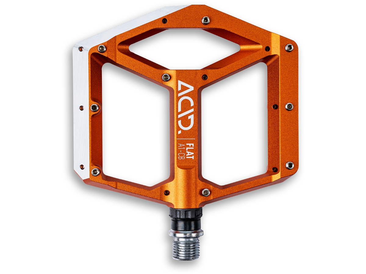 ACID Pedale FLAT A1-CB orange bei Fahrrad Hoblik, Fahrrad-Spezialist aus Brand-Erbisdorf seit 1988, online kaufen