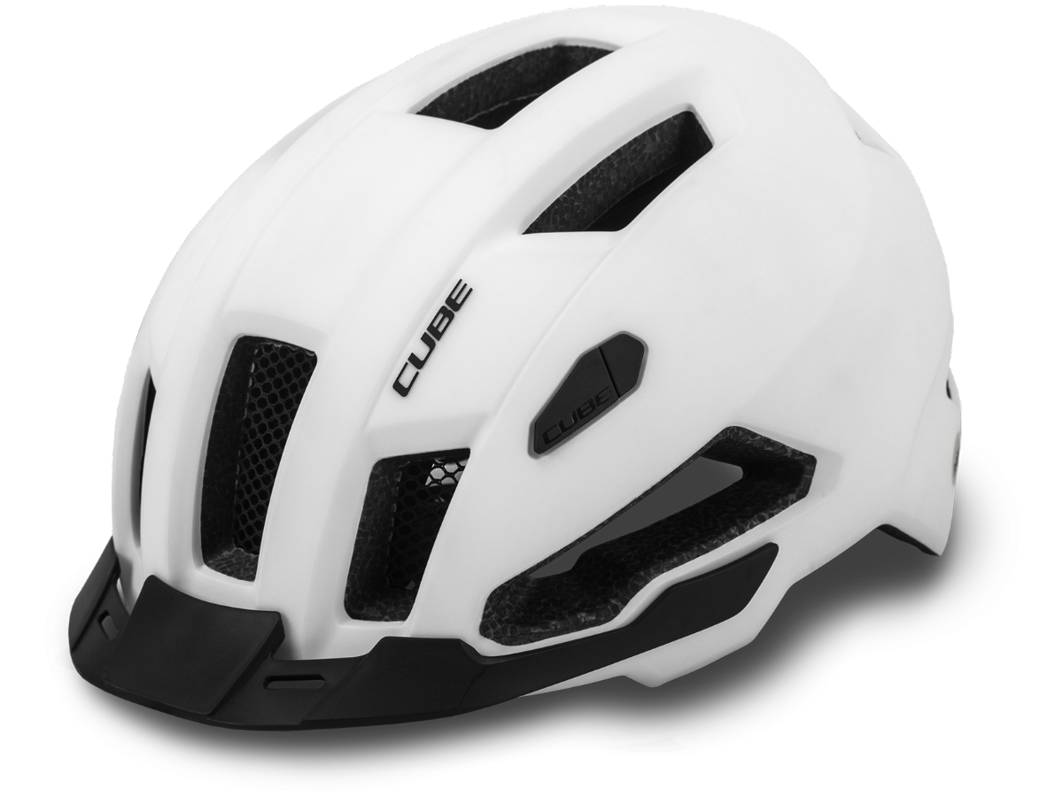 Cube EVOY HYBRID Helm white Gr. L (57-62) bei Fahrrad Hoblik, Fahrrad-Spezialist aus Brand-Erbisdorf seit 1988, online kaufen