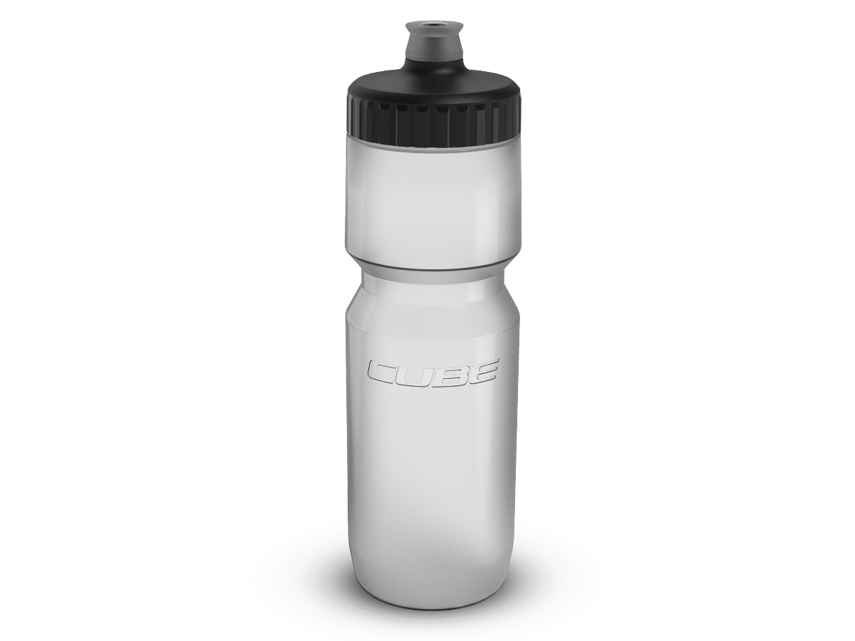 Cube Trinkflasche Feather Transparent 0.75l bei Fahrrad Hoblik, Fahrrad-Spezialist aus Brand-Erbisdorf seit 1988, online kaufen