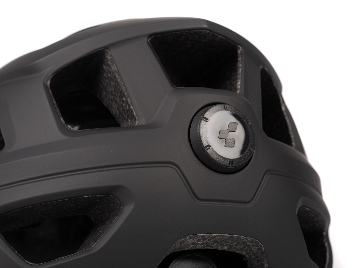 Cube Steep Helm matt black bei Fahrrad Hoblik, Fahrrad-Spezialist aus Brand-Erbisdorf seit 1988, online kaufen