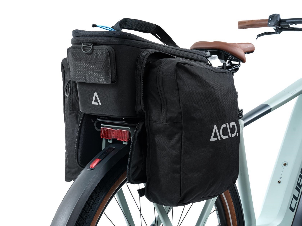 ACID Gepäckträgertasche TRUNK CITY 8+16 RILink bei Fahrrad Hoblik, Fahrrad-Spezialist aus Brand-Erbisdorf seit 1988, online kaufen