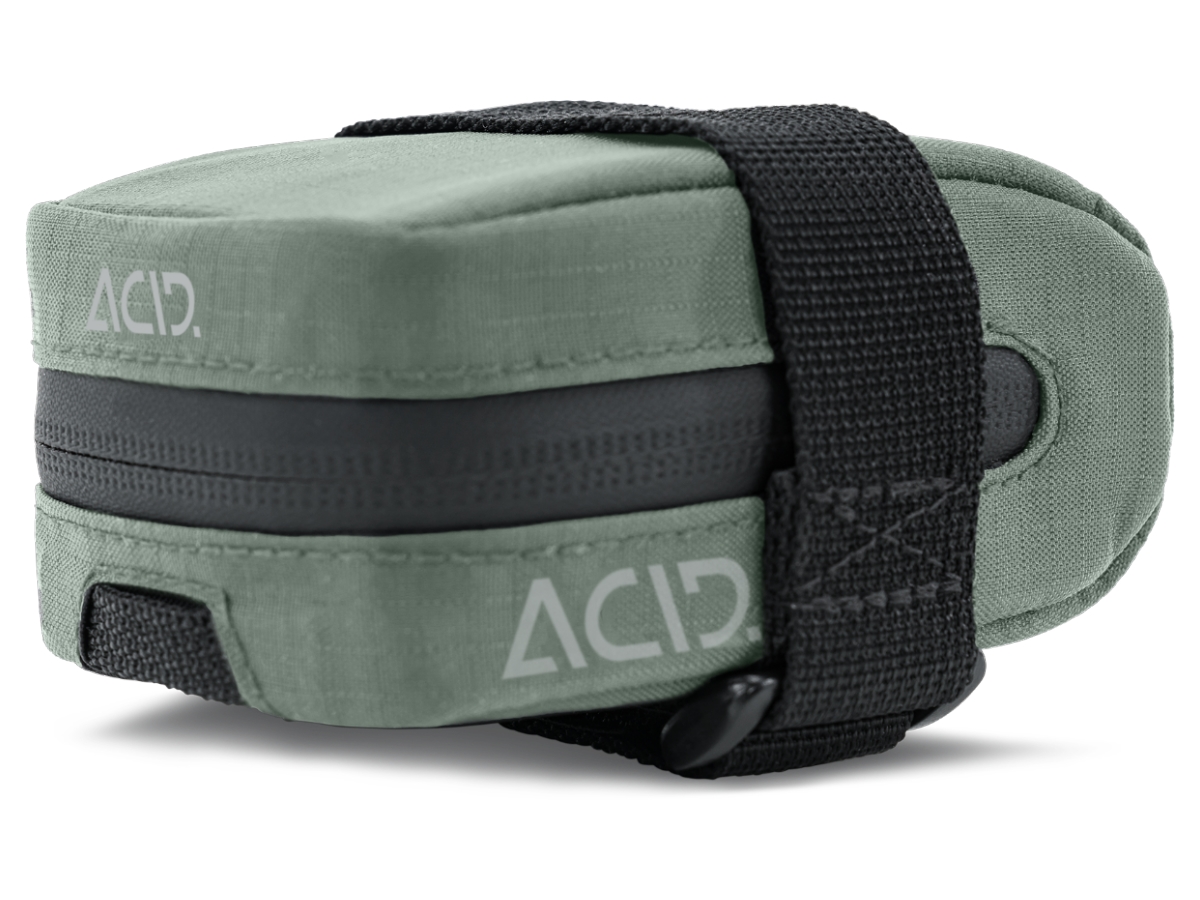 Acid Satteltasche Pro XS olive bei Fahrrad Hoblik, Fahrrad-Spezialist aus Brand-Erbisdorf seit 1988, online kaufen Acid Satteltasche Pro XS olive bei Fahrrad Hoblik, Fahrrad-Spezialist aus Brand-Erbisdorf seit 1988, online kaufen