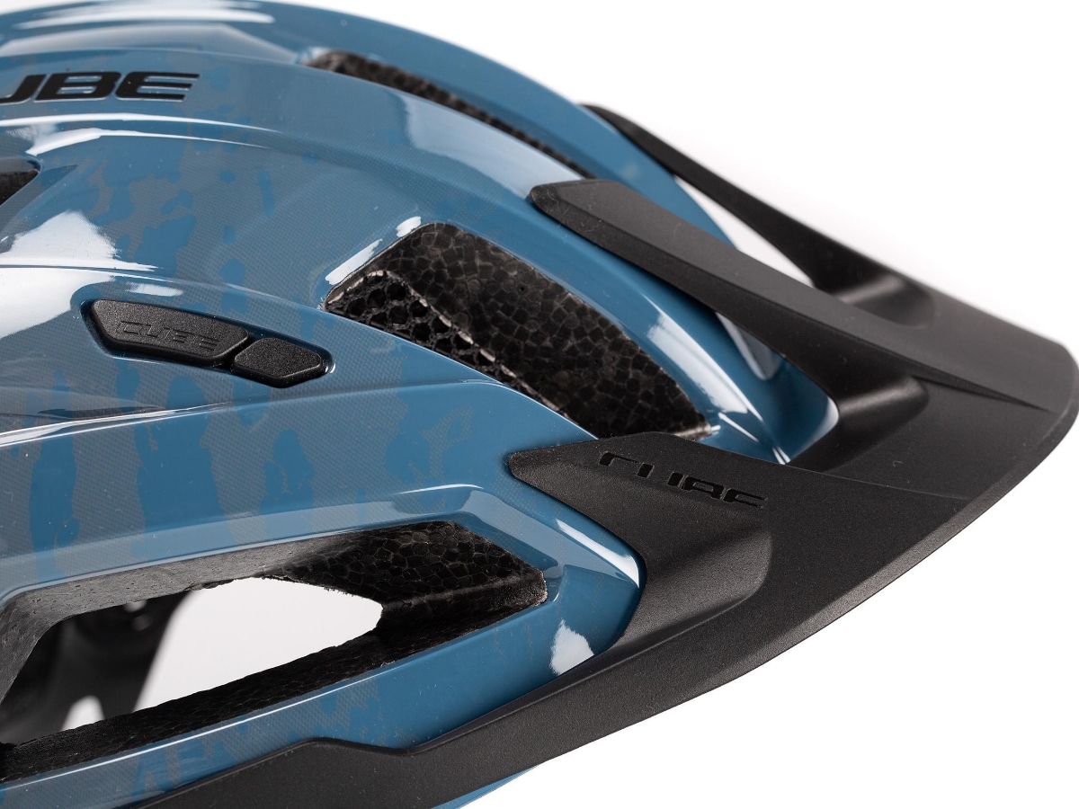 Cube Steep Helm glossy blue bei Fahrrad Hoblik, Fahrrad-Spezialist aus Brand-Erbisdorf seit 1988, online kaufen