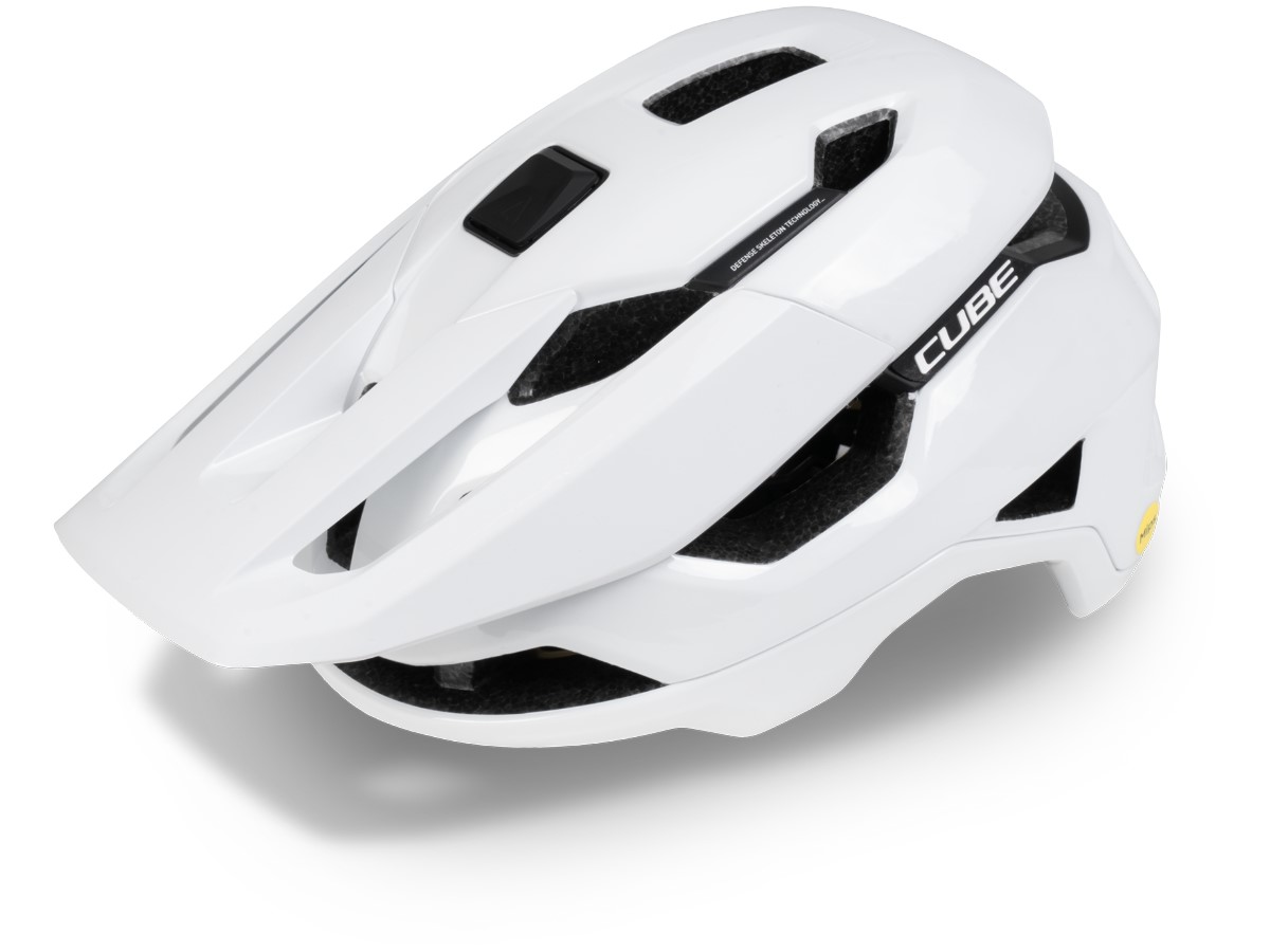 CUBE Helm TROOPER white bei Fahrrad Hoblik, Fahrrad-Spezialist aus Brand-Erbisdorf seit 1988, online kaufen