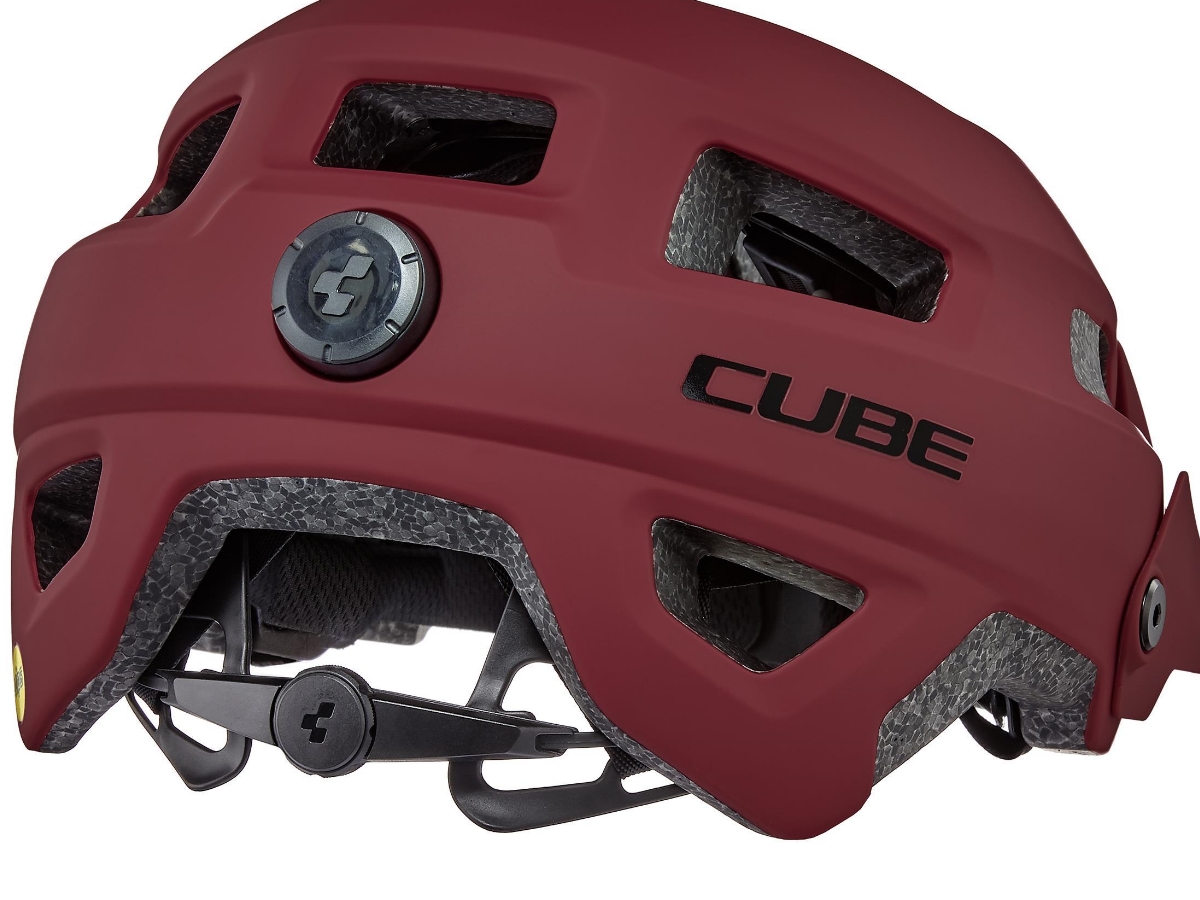 Cube Frisk Helm red  bei Fahrrad Hoblik, Fahrrad-Spezialist aus Brand-Erbisdorf seit 1988, online kaufen