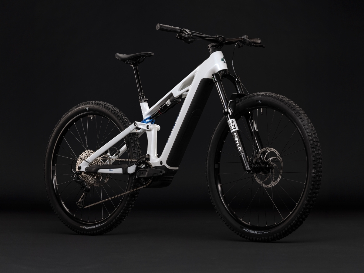 Cube Stereo Hybrid ONE44 HPC Pro 800 metallicwhite´n´blue 2027