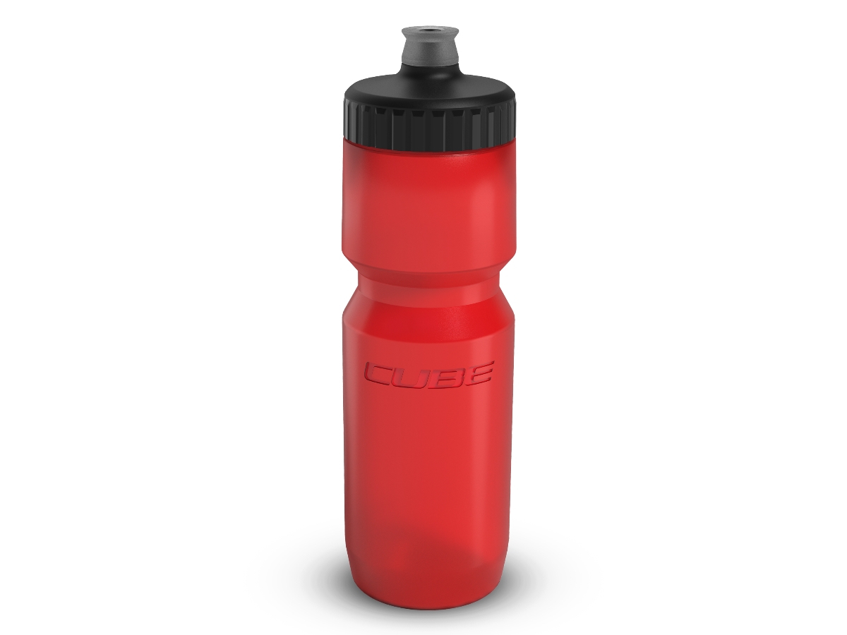 Cube Trinkflasche Feather Rot 0.75l bei Fahrrad Hoblik, Fahrrad-Spezialist aus Brand-Erbisdorf seit 1988, online kaufen