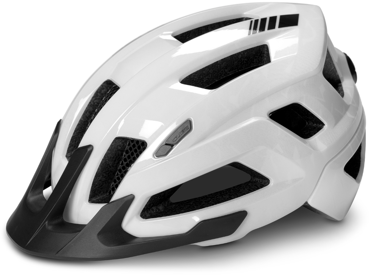 Cube Steep Helm glossy white bei Fahrrad Hoblik, Fahrrad-Spezialist aus Brand-Erbisdorf seit 1988, online kaufen