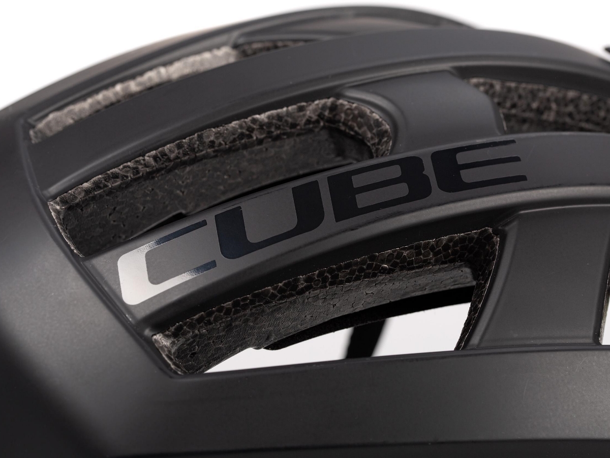 Cube Badger Helm black bei Fahrrad Hoblik, Fahrrad-Spezialist aus Brand-Erbisdorf seit 1988, online kaufen
