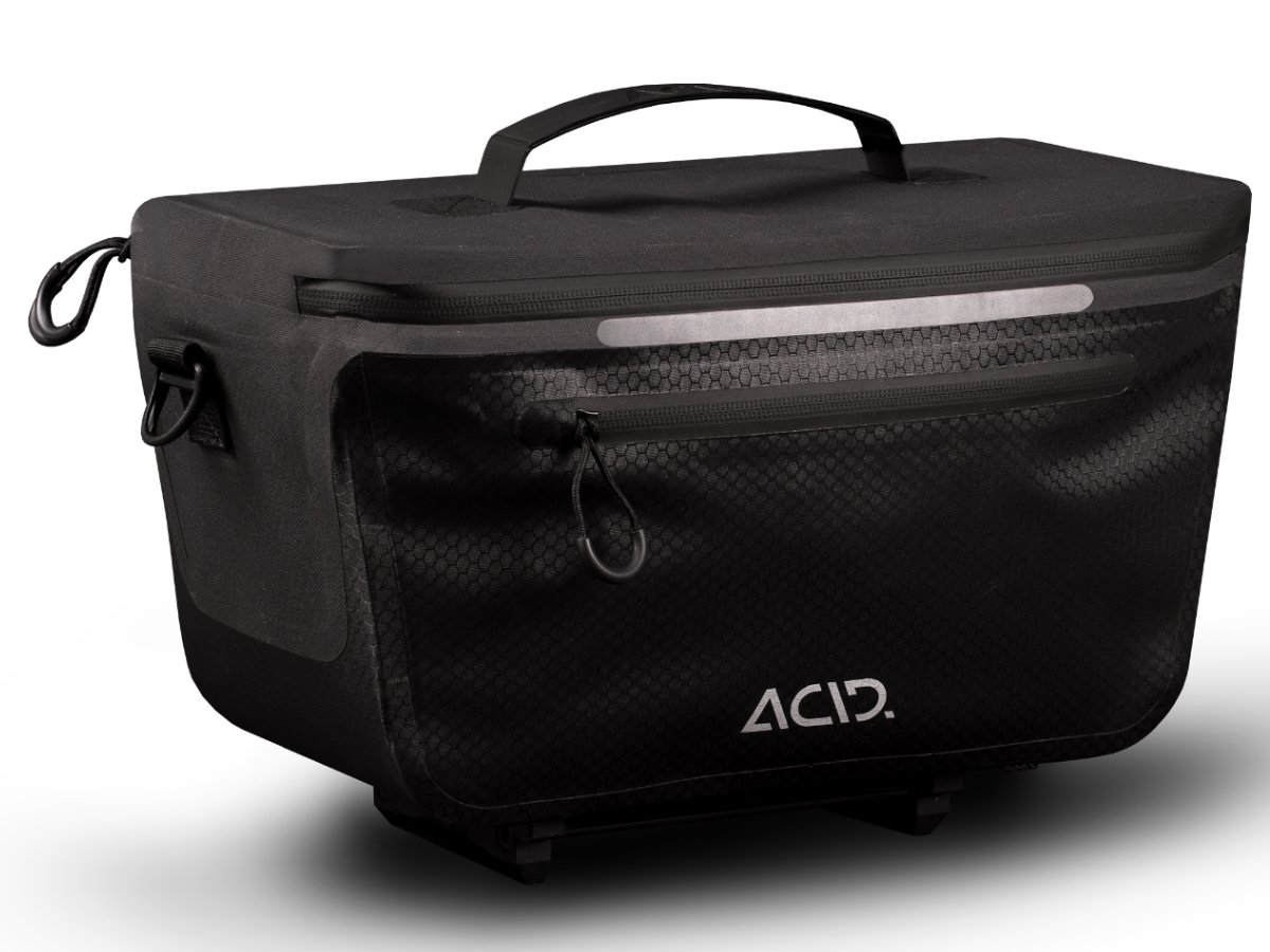ACID Gepäckträgertasche TRUNK PRO 10 RILink black bei Fahrrad Hoblik, Fahrrad-Spezialist aus Brand-Erbisdorf seit 1988, online kaufen ACID Gepäckträgertasche TRUNK PRO 10 RILink black bei Fahrrad Hoblik, Fahrrad-Spezialist aus Brand-Erbisdorf seit 1988, online kaufen