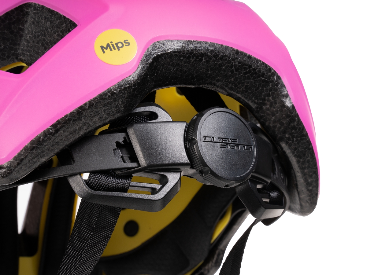 CUBE Helm LINOK fucsia
