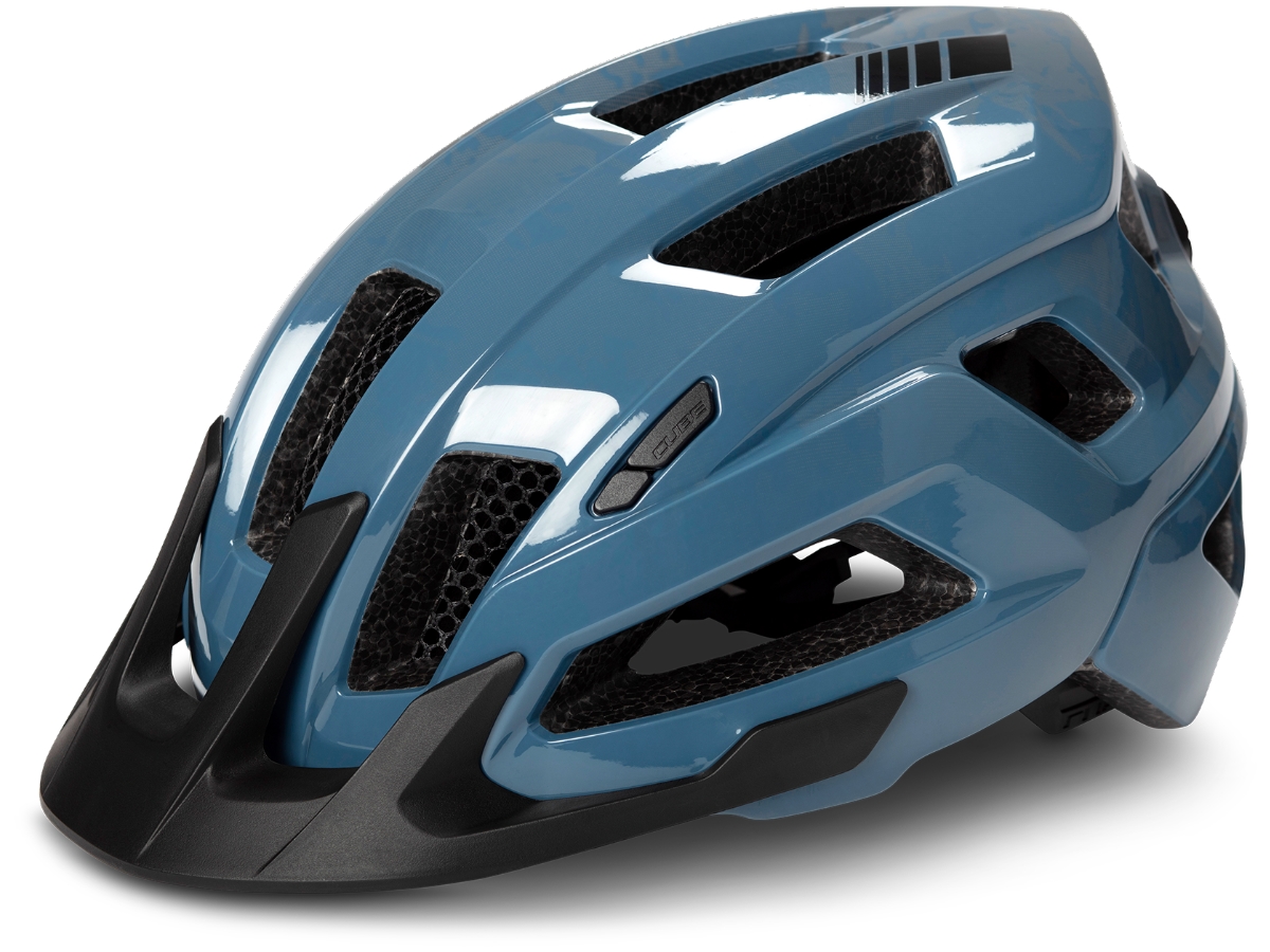 Cube Steep Helm glossy blue bei Fahrrad Hoblik, Fahrrad-Spezialist aus Brand-Erbisdorf seit 1988, online kaufen