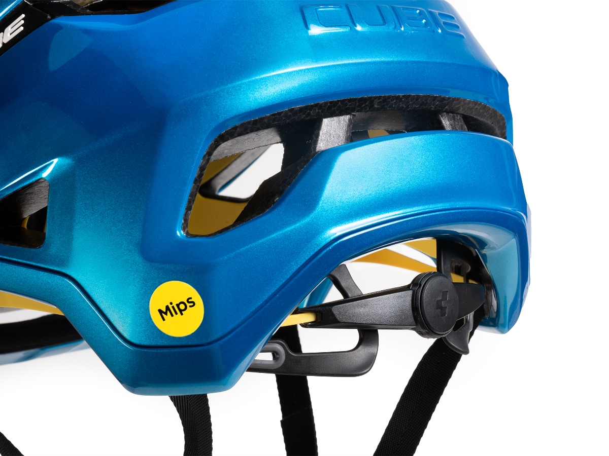 CUBE Helm TROOPER X Actionteam topas blue