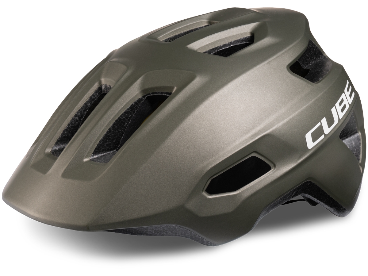 CUBE Helm LINOK TM reed green bei Fahrrad Hoblik, Fahrrad-Spezialist aus Brand-Erbisdorf seit 1988, online kaufen