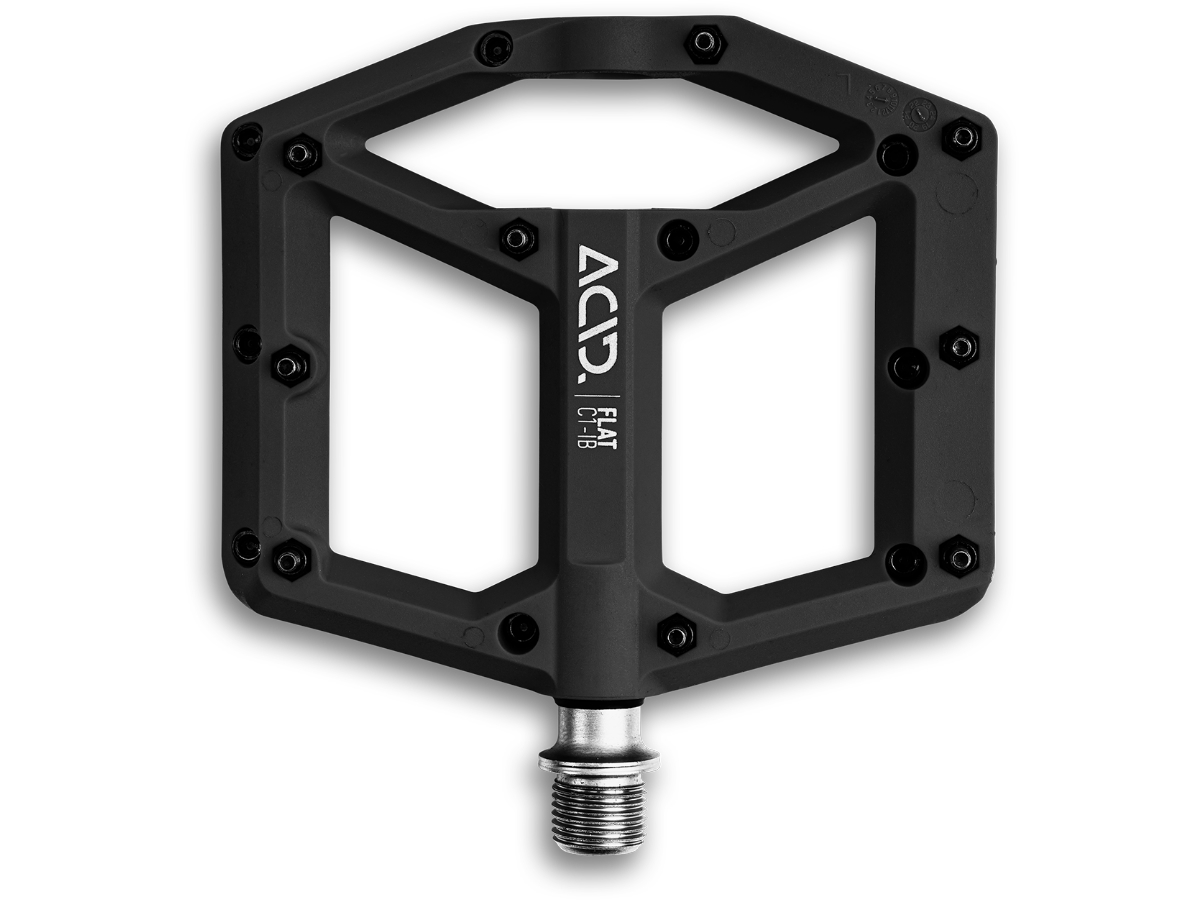 ACID Pedale FLAT C1-IB black bei Fahrrad Hoblik, Fahrrad-Spezialist aus Brand-Erbisdorf seit 1988, online kaufen ACID Pedale FLAT C1-IB black bei Fahrrad Hoblik, Fahrrad-Spezialist aus Brand-Erbisdorf seit 1988, online kaufen