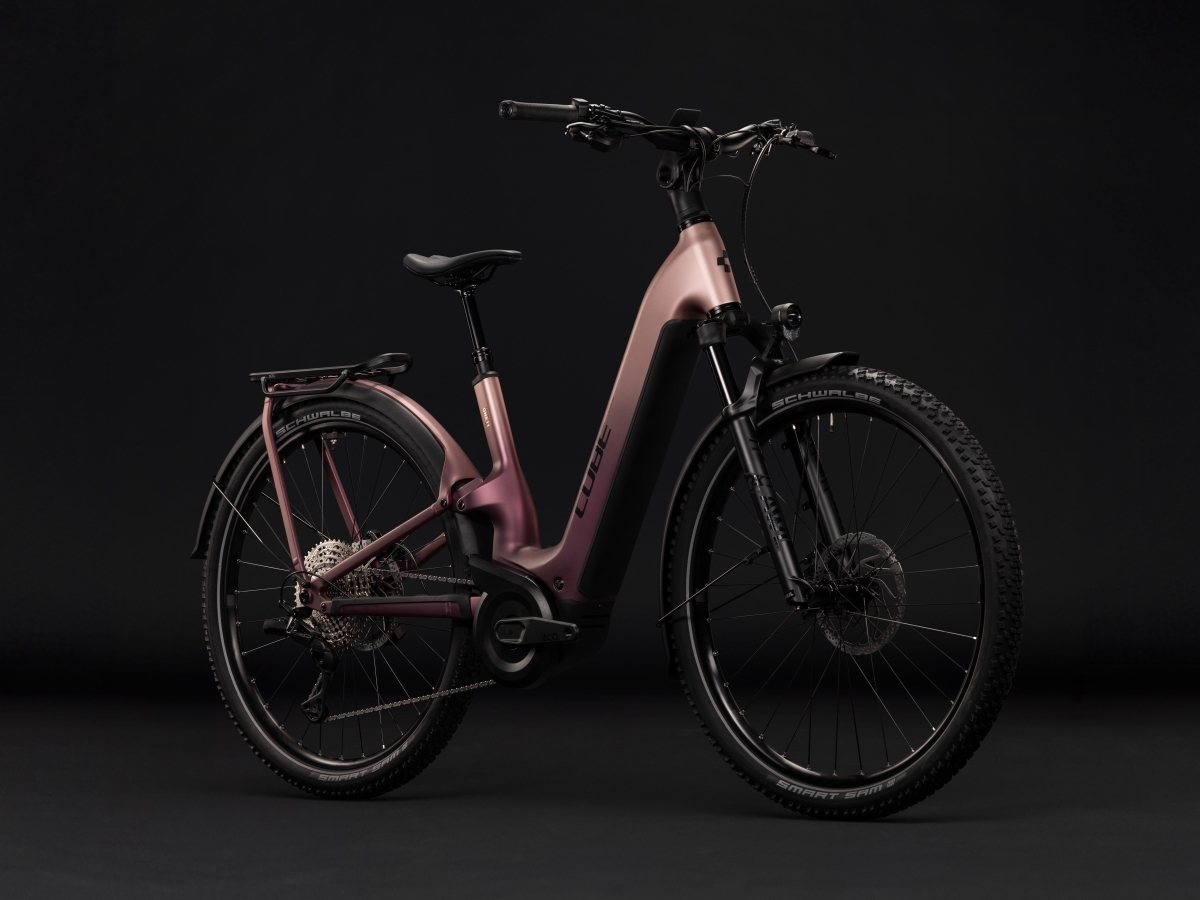 Cube Nuride Hybrid ONE11 HPC SLX 800 Easy Entry mauve´n´black 2027