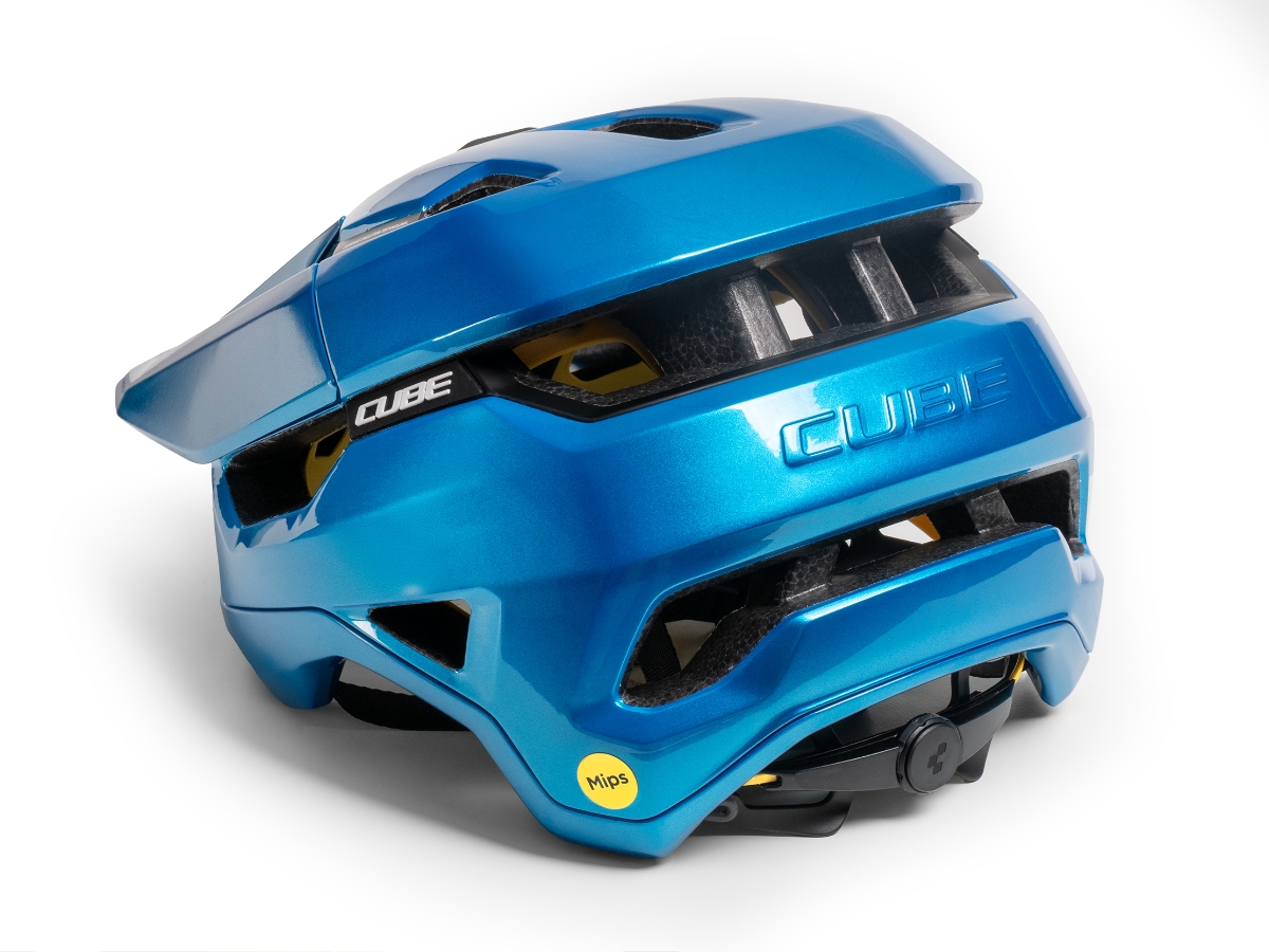 CUBE Helm TROOPER X Actionteam topas blue