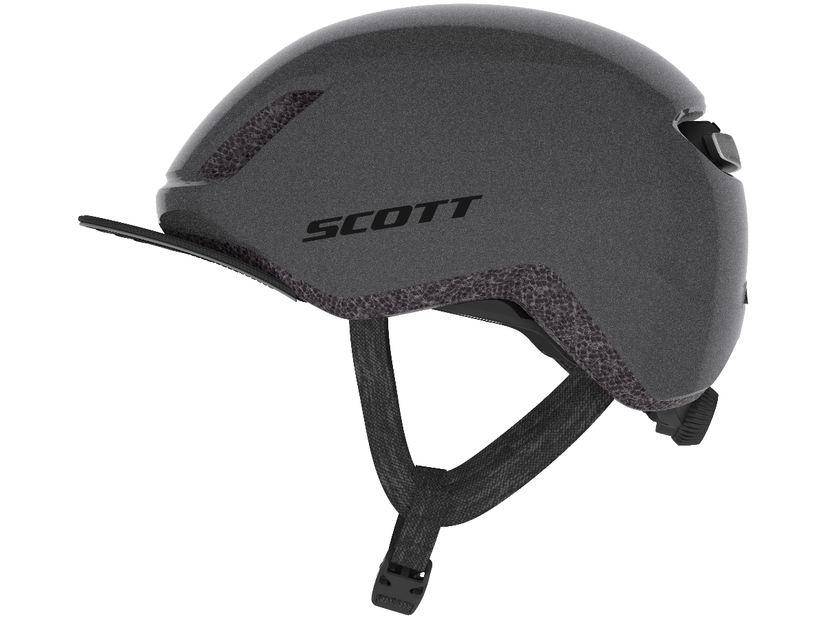 Scott Il Doppio Plus Helm dark grey reflective bei Fahrrad Hoblik, Fahrrad-Spezialist aus Brand-Erbisdorf seit 1988, online kaufen
