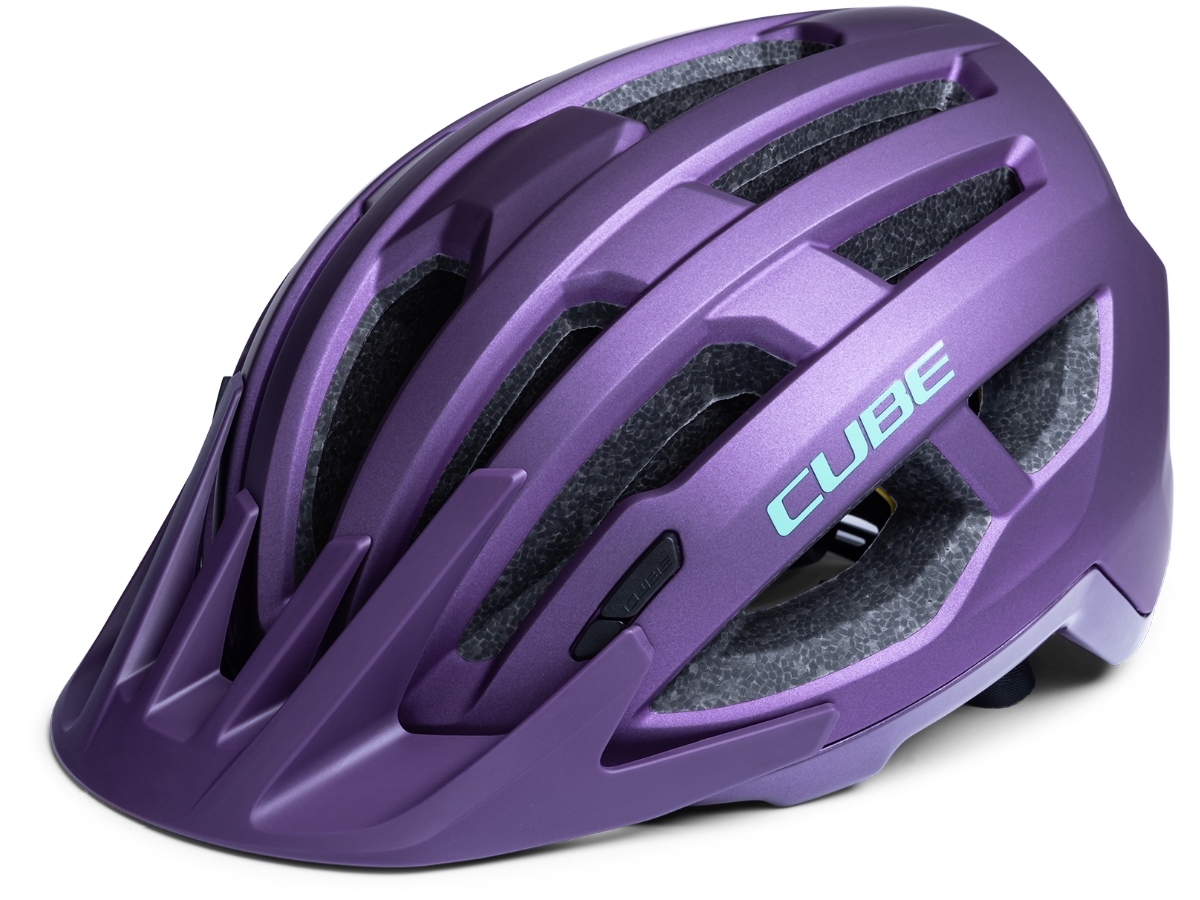 CUBE Helm OFFPATH Purple bei Fahrrad Hoblik, Fahrrad-Spezialist aus Brand-Erbisdorf seit 1988, online kaufen