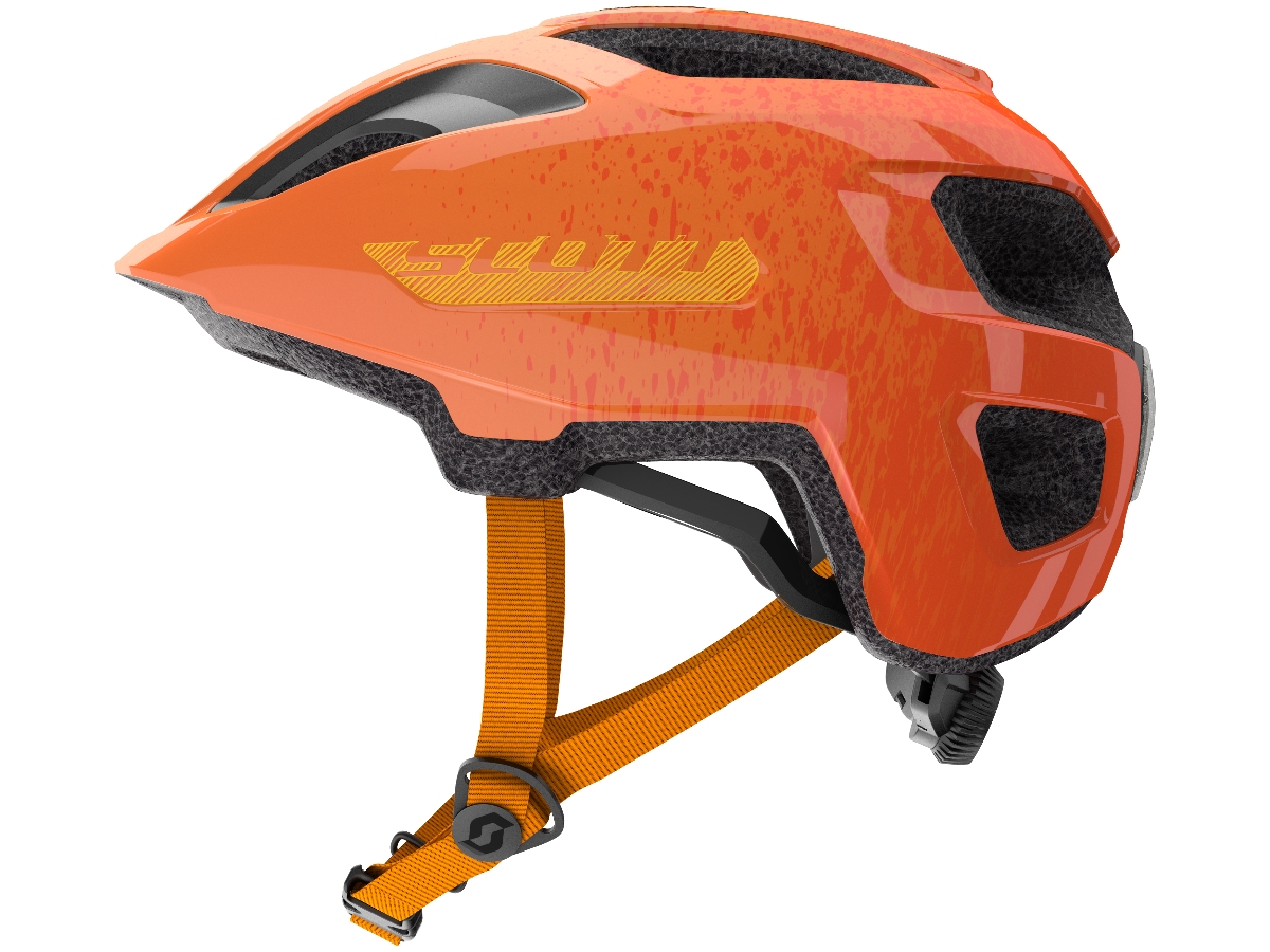 Scott Spunto Junior Helm fire orange bei Fahrrad Hoblik, Fahrrad-Spezialist aus Brand-Erbisdorf seit 1988, online kaufen