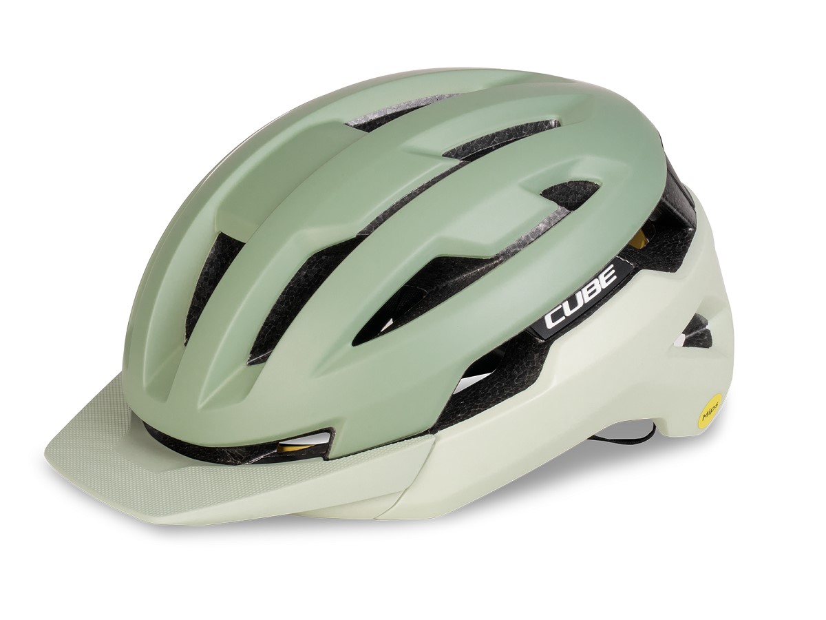 CUBE Helm HOVER green bei Fahrrad Hoblik, Fahrrad-Spezialist aus Brand-Erbisdorf seit 1988, online kaufen
