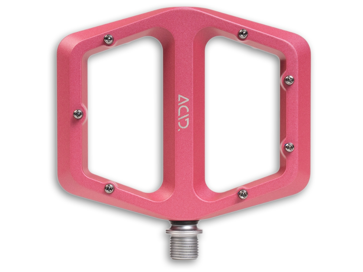 ACID Pedale FLAT A10 pink action bei Fahrrad Hoblik, Fahrrad-Spezialist aus Brand-Erbisdorf seit 1988, online kaufen