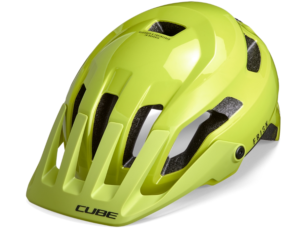 Cube Frisk Helm lime bei Fahrrad Hoblik, Fahrrad-Spezialist aus Brand-Erbisdorf seit 1988, online kaufen