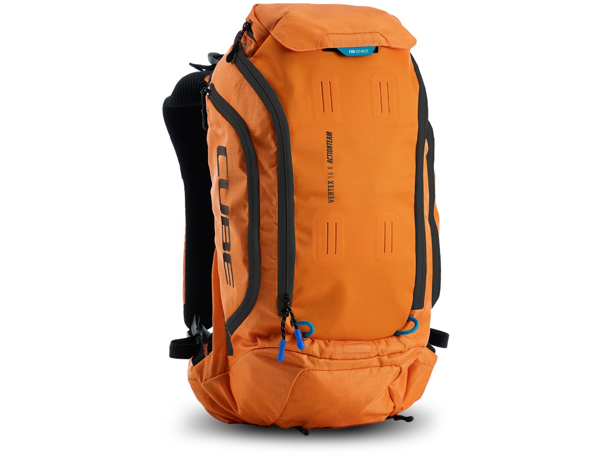 CUBE Rucksack VERTEX 16 X Actionteam orange bei Fahrrad Hoblik, Fahrrad-Spezialist aus Brand-Erbisdorf seit 1988, online kaufen