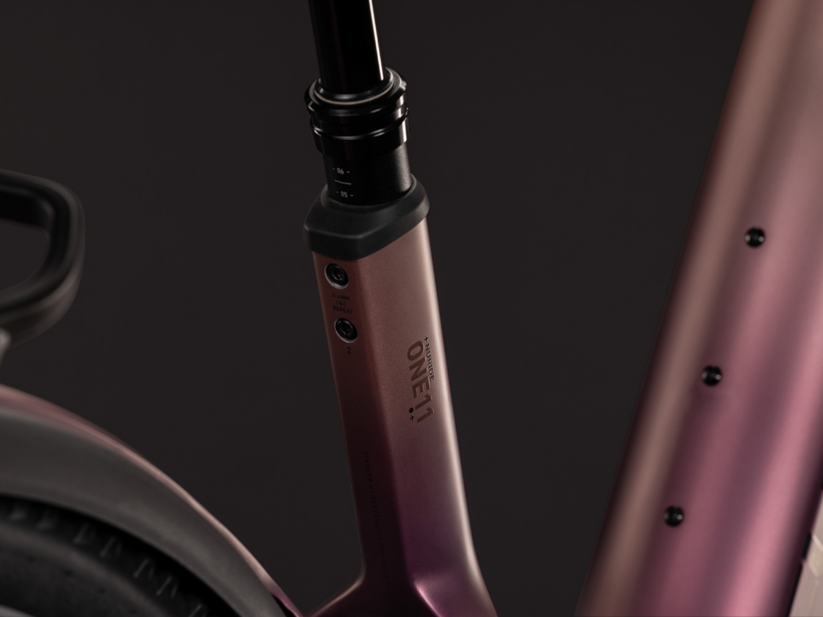 Cube Nuride Hybrid ONE11 HPC SLX 800 Easy Entry mauve´n´black 2027