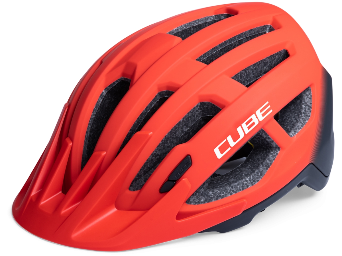 CUBE Helm OFFPATH red bei Fahrrad Hoblik, Fahrrad-Spezialist aus Brand-Erbisdorf seit 1988, online kaufen