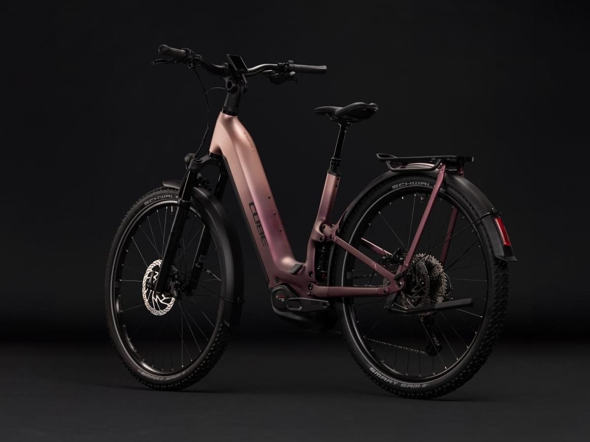 Cube Nuride Hybrid ONE11 HPC SLX 800 Easy Entry mauve´n´black 2027