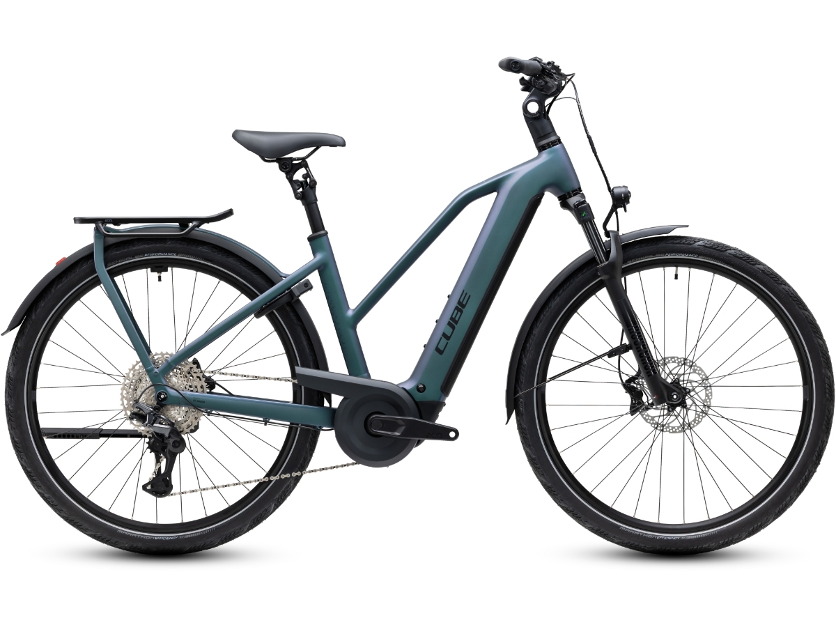 Cube Kathmandu Hybrid Pro 800 Trapez smaragdgrey´n´black 2027 bei Fahrrad Hoblik, Fahrrad-Spezialist aus Brand-Erbisdorf seit 1988, online kaufen