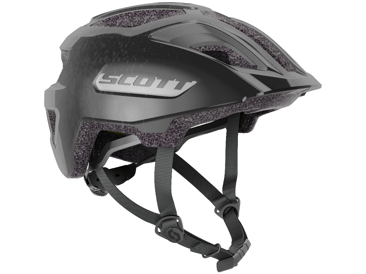 Scott Spunto Plus Junior Helm black/reflective grey bei Fahrrad Hoblik, Fahrrad-Spezialist aus Brand-Erbisdorf seit 1988, online kaufen